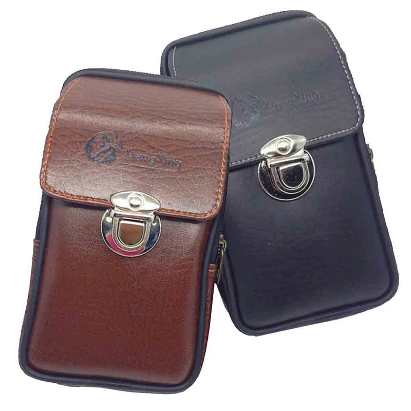 Мужская сумка в винтажном стиле многофункциональная мини-сумка из искусственной