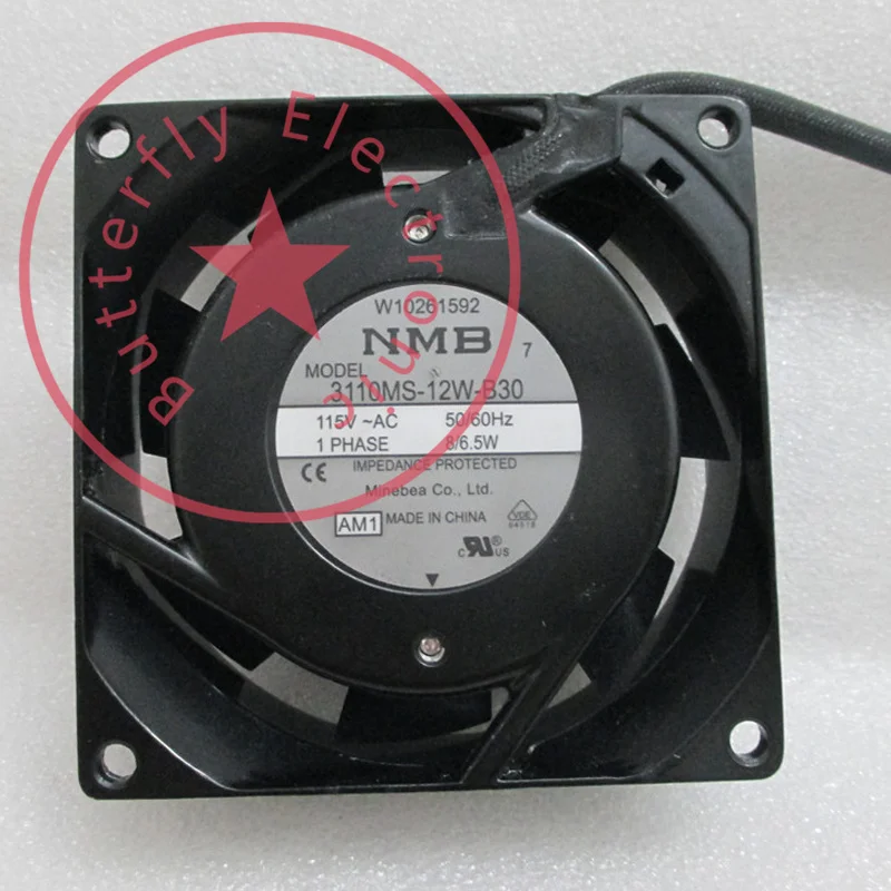 

Новый оригинальный охлаждающий вентилятор 3110MS-12W-B30, 115 В переменного тока, 8/6, 5 Вт, 80*80*25 мм, 8 см, 8025