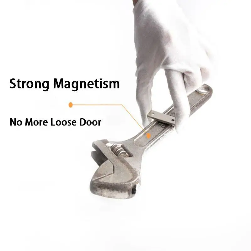 

Punch-free Magnetic Door CloserStrong Cabinet Catches Wardrobe Catch Latch Magnet Furniture Cabinet Catch Latch Door