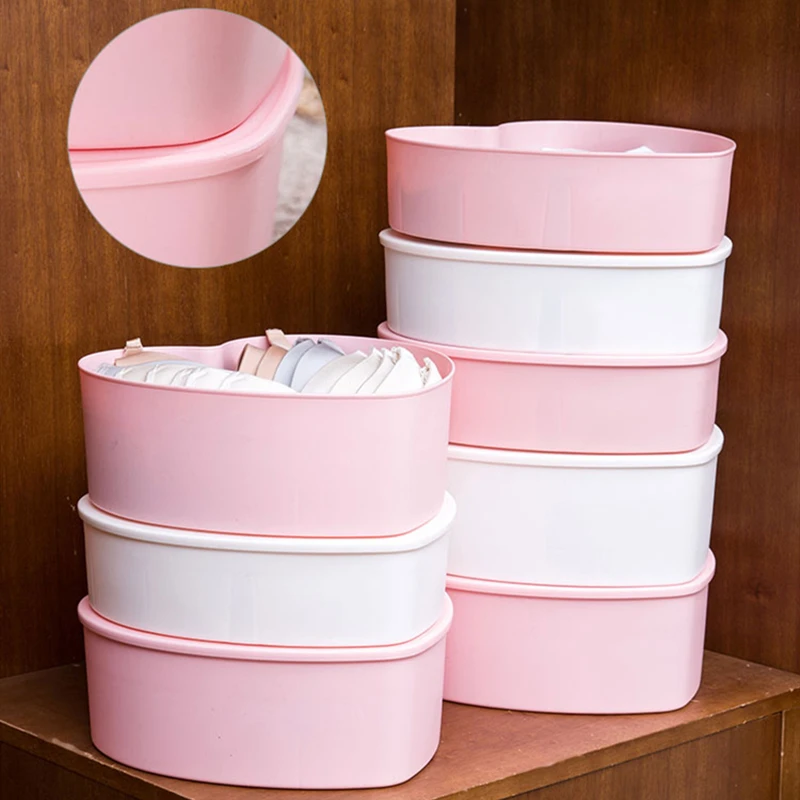 Органайзер для белья Bra Underwear Organizer Box Love section Home Storage Wardrobe Closet For Scarves Socks Shorts Organizador.
