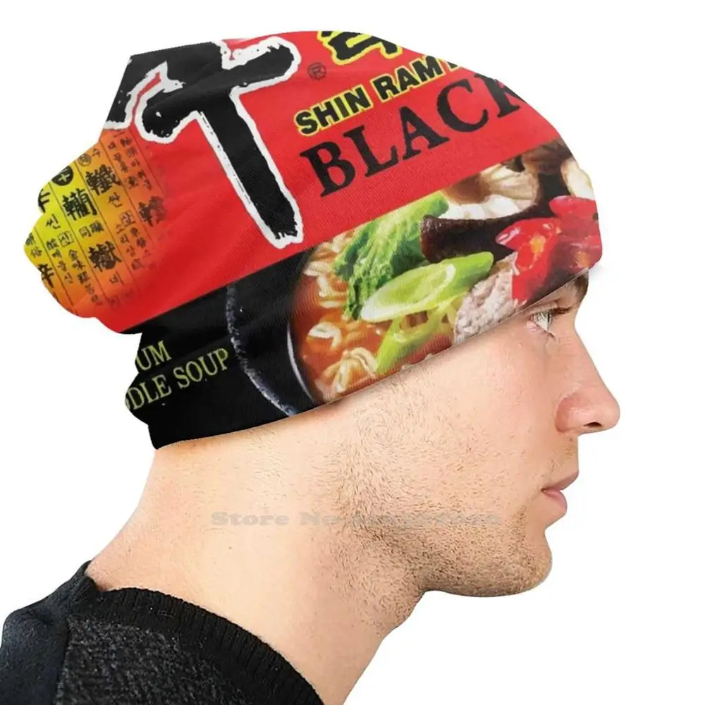 Шин Рамен Черный Рамен Маска для лица Nongshim мягкая теплая маска для рта мгновенных лапшей.