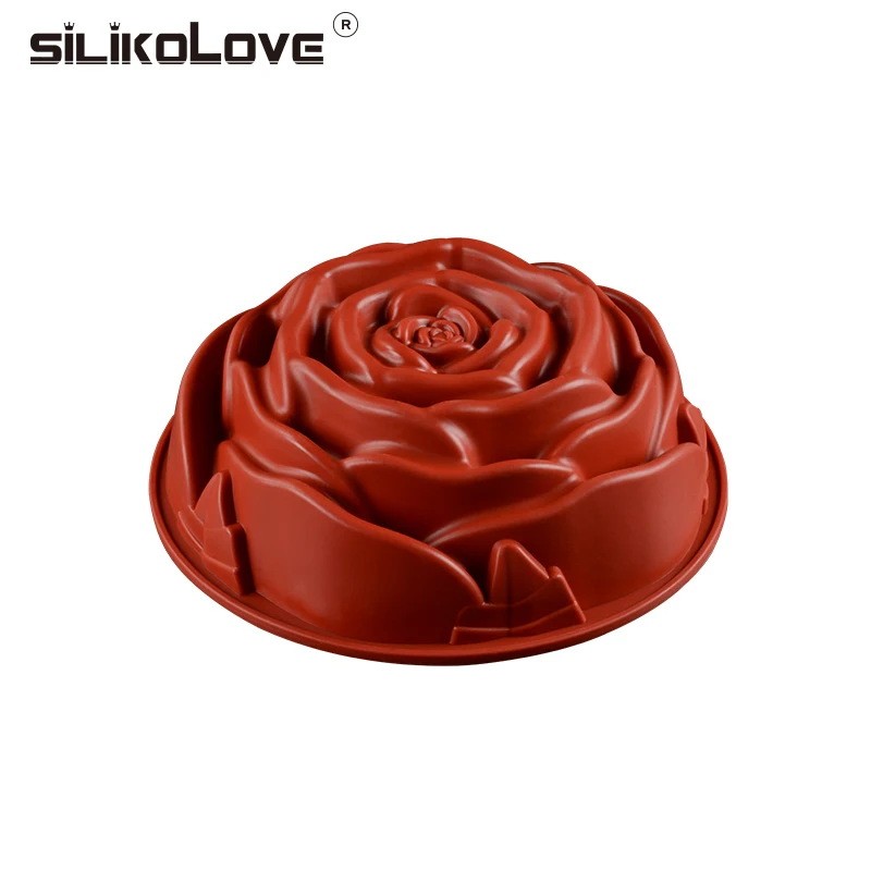 Силиконовые формы для выпечки в виде Розы SILIKOLOVE силиконовые муссов французские