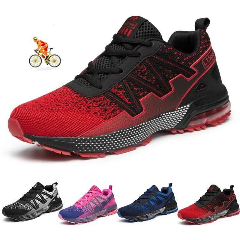 

MTB Mountain Biking Cycling Shoes for Men Lightweight and Comfortable Speed Flat Sneaker Racing Women Bicycle Road Spd Biking