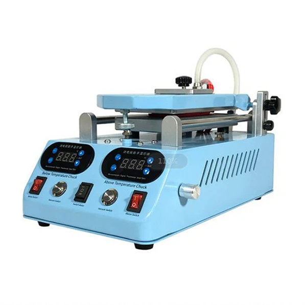 Straight Face Screen Separation TBK 268 Automatic LCD Bezel Heating Separator Machine For 3 In 1 Touch Screen Remove Rear Cover enlarge
