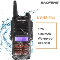 walkie talkie 10w baofeng uv 9r plus waterproof two way cb radio station vhf uhf ham radio hf transceiver uv9r talki walki