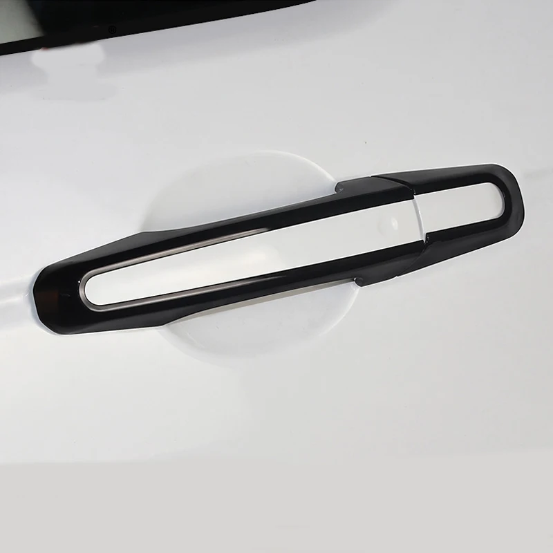 ABS Хромированная внешняя дверная ручка Накладка для Land Rover Discovery 5 2017 2018 набор