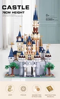 mould king building blocks the moc princess castle model sets assemble bricks kids educational diy toys christmas birthday gifts
