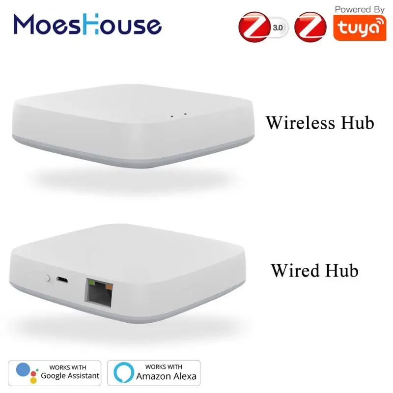 

Smart Home Device ZigBee Gateway Host For Tuya APP Intelligent Device Control Center Voice Control Intelligent Joint Control