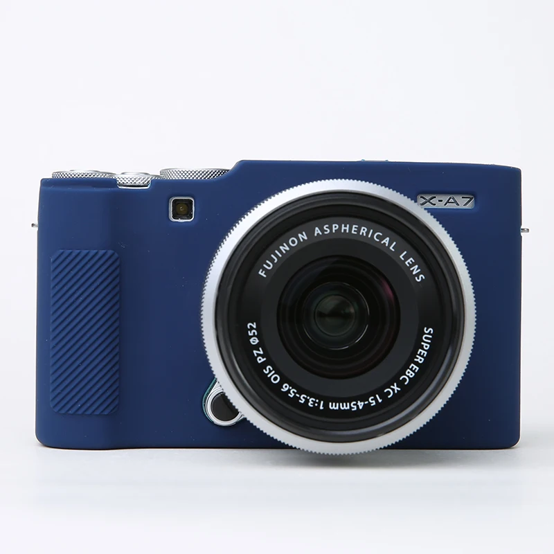 Мягкий силиконовый чехол для камеры резиновый чехол для Fujifilm XA7 Fuji XA-7 Pretective Чехол 9 цветов