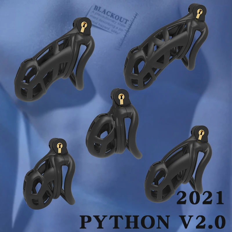 Светонепроницаемая цена на клетку для пениса Python V2.0 Mamba дизайнерское устройство