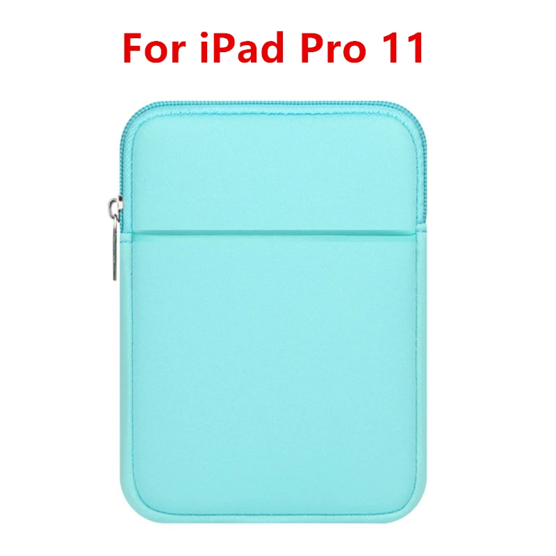 Green 11 Для iPad 9,7 чехол для планшета Чехол-карман для iPad Air 2/1 Pro 10,5 Pro 11 Mini 4 Обложка для iPad Air 10,5 10,2 Coque - Цвет: Green 11