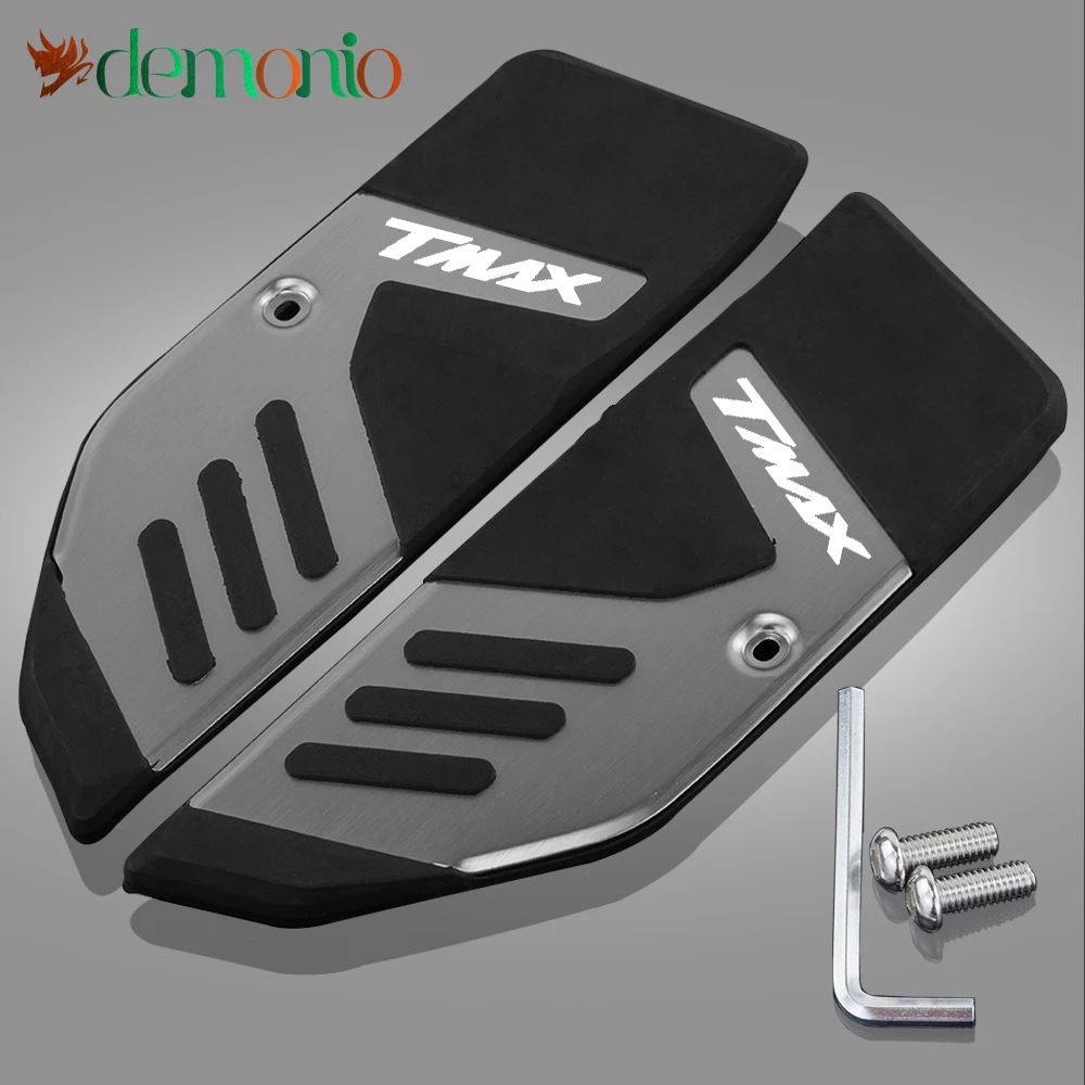 

Motorcycle Pedals CNC Aluminum Foot Pegs Foot pad For YAMAHA TMAX 530 tmax530 SX DX 2017-2019 TMAX 560 tamx560 tech max 2020 21