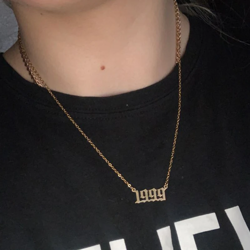 Ожерелье с подвеской из нержавеющей стали для мужчин и женщин ювелирное изделие