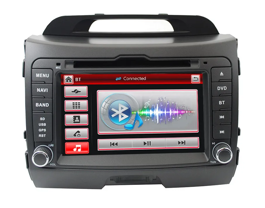 Автомобильный dvd-плеер емкостный сенсорный экран HD 7 &quotдля kia sportage головное