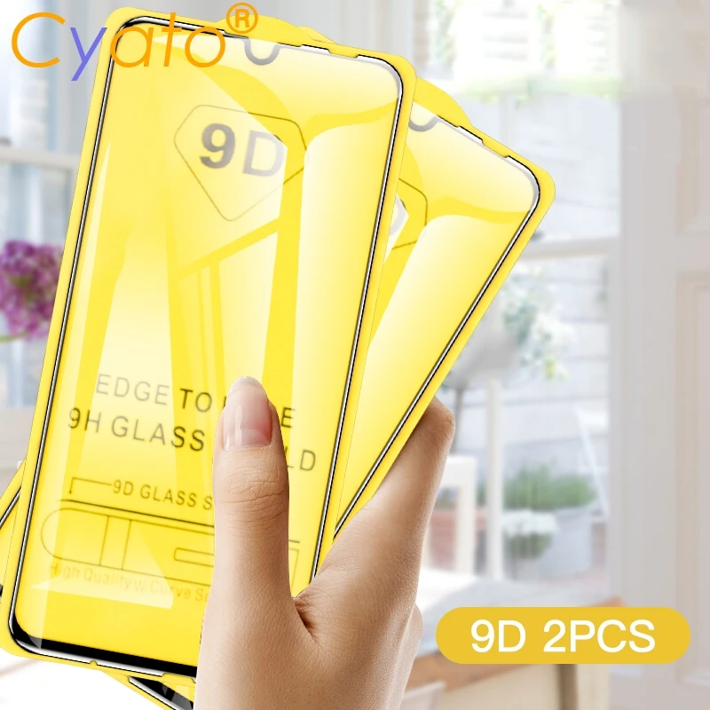 2 шт. изогнутое 9D закаленное стекло для Huawei Y6 Pro Y7 Lite Y5 2018 Y9 Prime 2019 Y 5 Защитная пленка