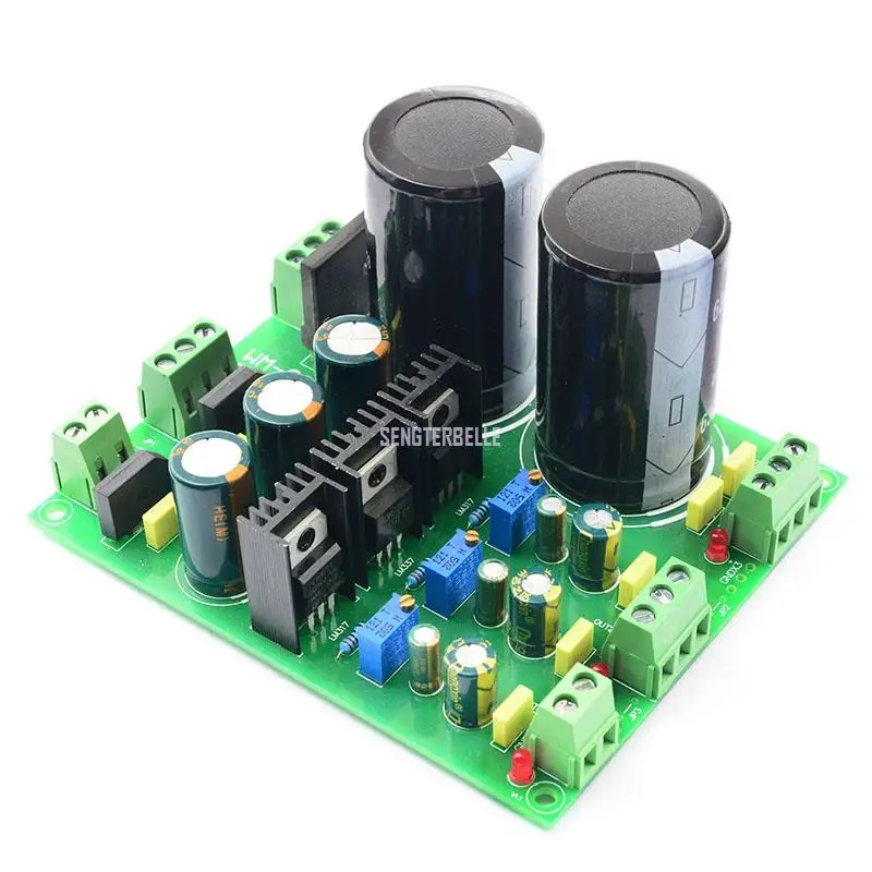 

Сборная плата питания регулируемого Выпрямительного фильтра LM317 / LM337