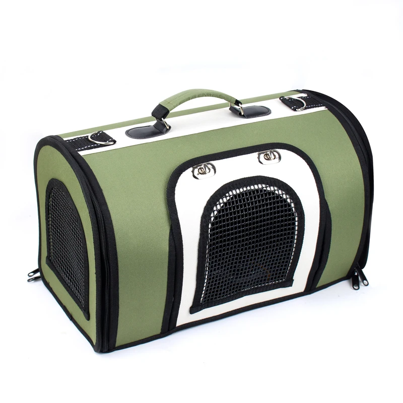 

Cat Carrier Portable Pet Backpack Messenger Cat Carrier Outgoing Small Dogs Travel Bag Soft Side Breathable Pet Products OO50XD