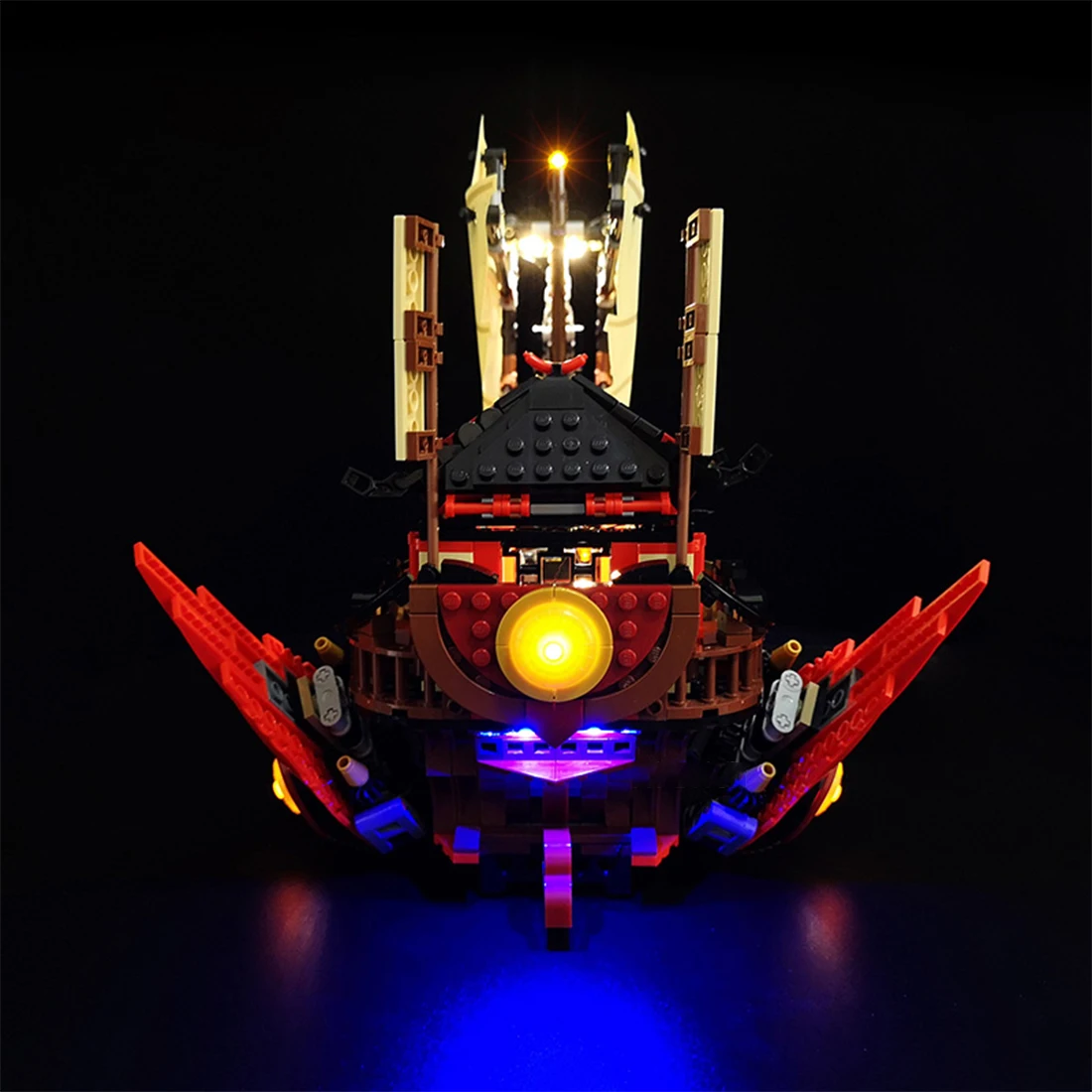 

3CH Remote Control LED Lighting Kit for Ninjago Destiny's Bounty 71705 (Only LED Light, No Block Kit)