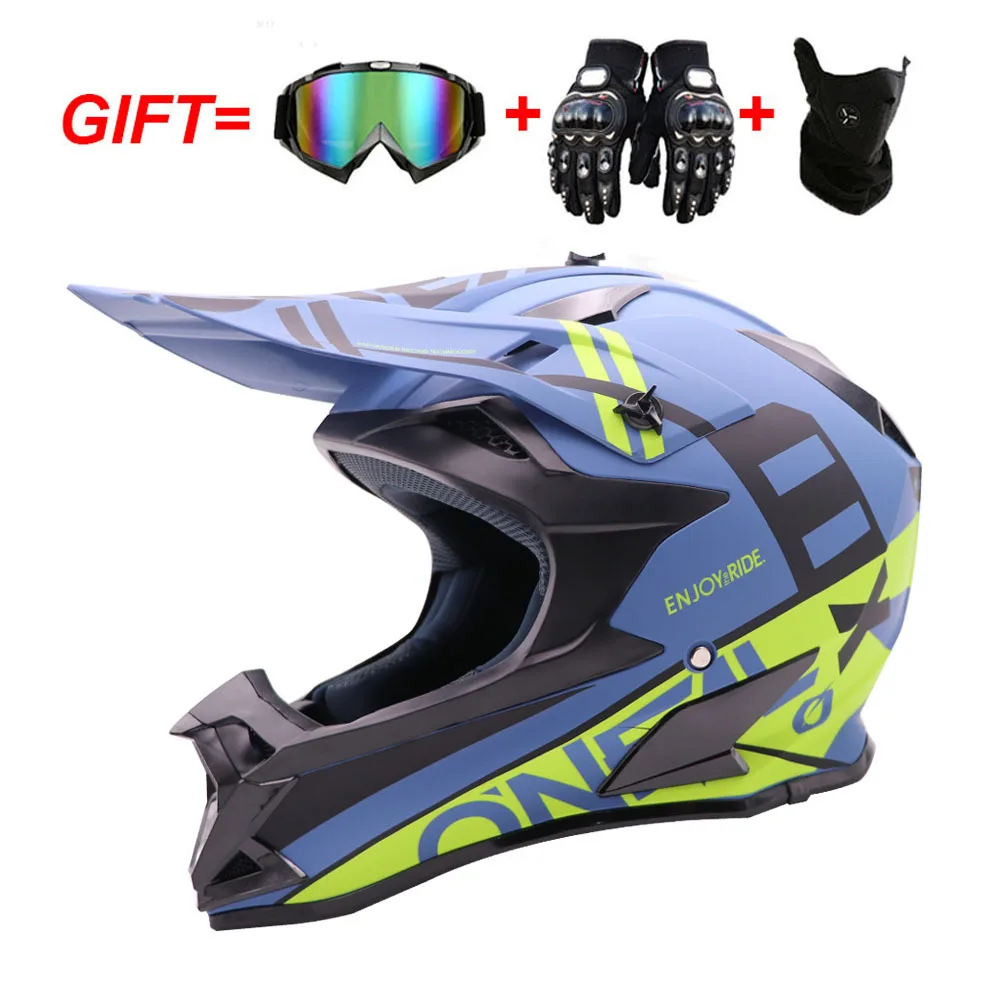 Шлем для мотокросса горного велосипеда спуска на гору полный шлем мужчин и