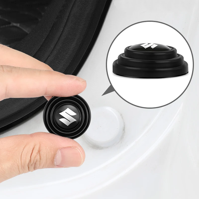 4 шт. ПВХ дверей автомобилей амортизирующей прокладкой Стикеры для Suzuki Jimny