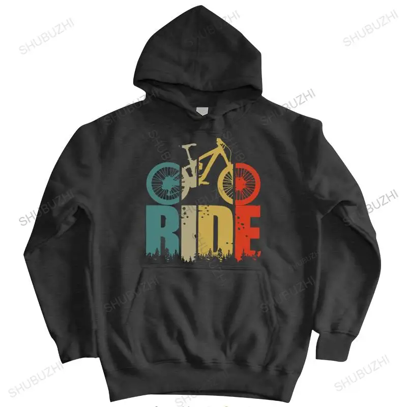 

Толстовка мужская для горного велосипеда, Свитшот из хлопка с принтом, худи для любителей езды на горном велосипеде в ретро стиле, одежда дл...