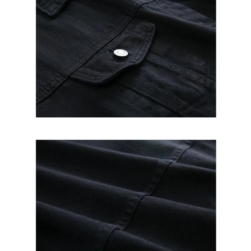 

Basic Jackets Women BF Style Black Spring New Daily Trendy Femme Jeans Jacket Turn-down Collar Loose Student Street Chic Outwear