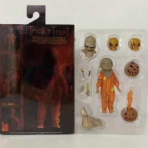 trick r treat figure sam clothed with bag lollipop halloween 2007 classic film movie neca figures model toy doll gift free global shipping