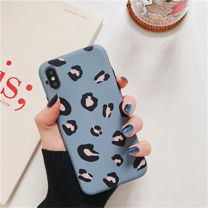 Lovebay чехол для телефона модный Леопардовый принт цветной для iPhone 6 6s 7 8 Plus мягкая крышка IMD для iPhone 11 Pro X XR XS Max Fundas
