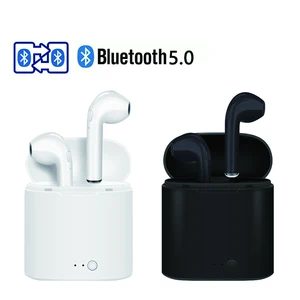 i7s tws wireless headphones bluetooth 5 0 earphones sport earbuds headset with mic charging box headphones for all smartphones free global shipping