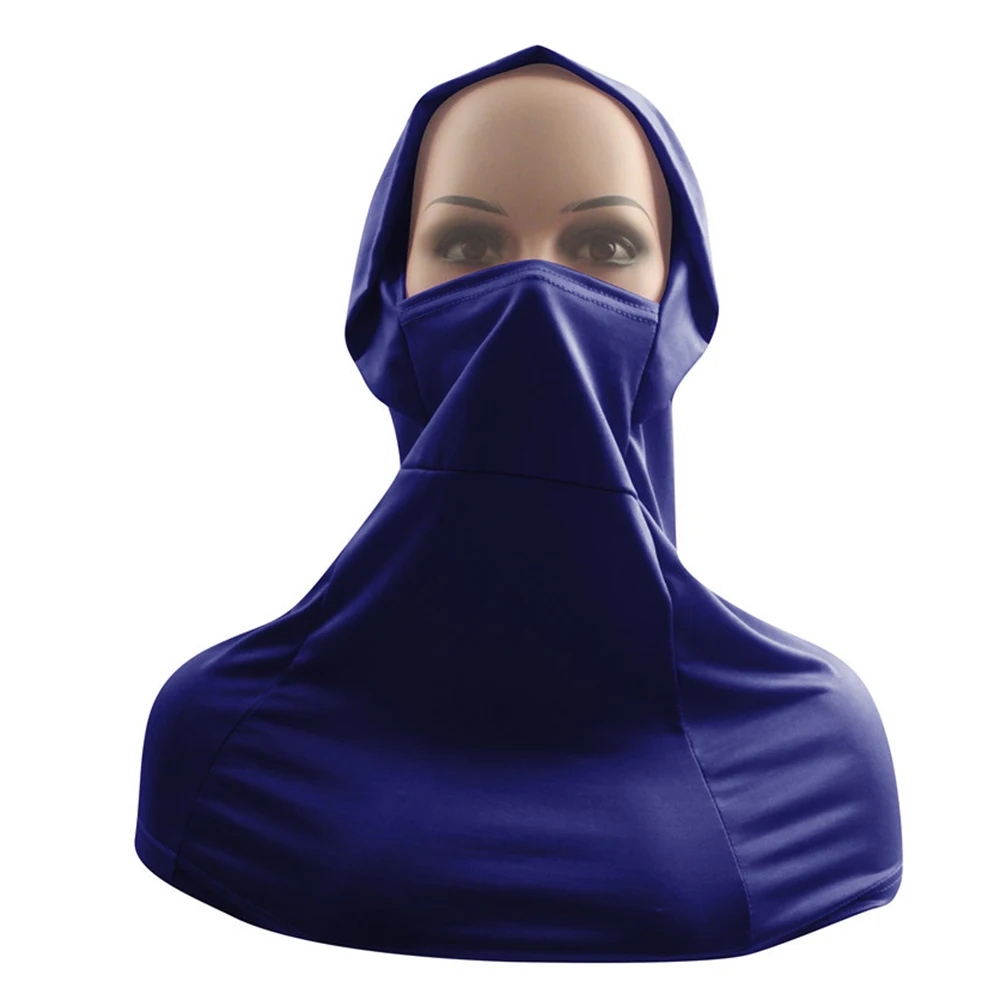 Фата шарф для лица Исламская Паранджа Niqab головной платок полностью закрывающий