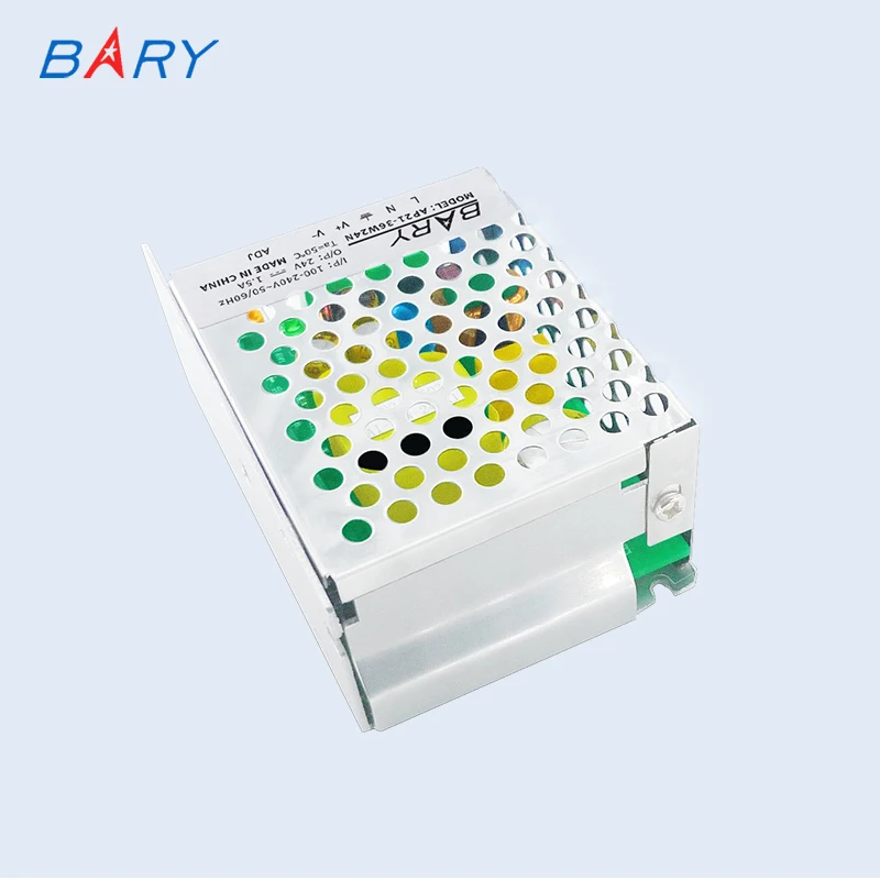 

AC-DC Switching Power Supply Module 36W Output Power 100-250VAC To DC24V 1500mA DIP AP21-36W24N White Aluminum Alloy Shell