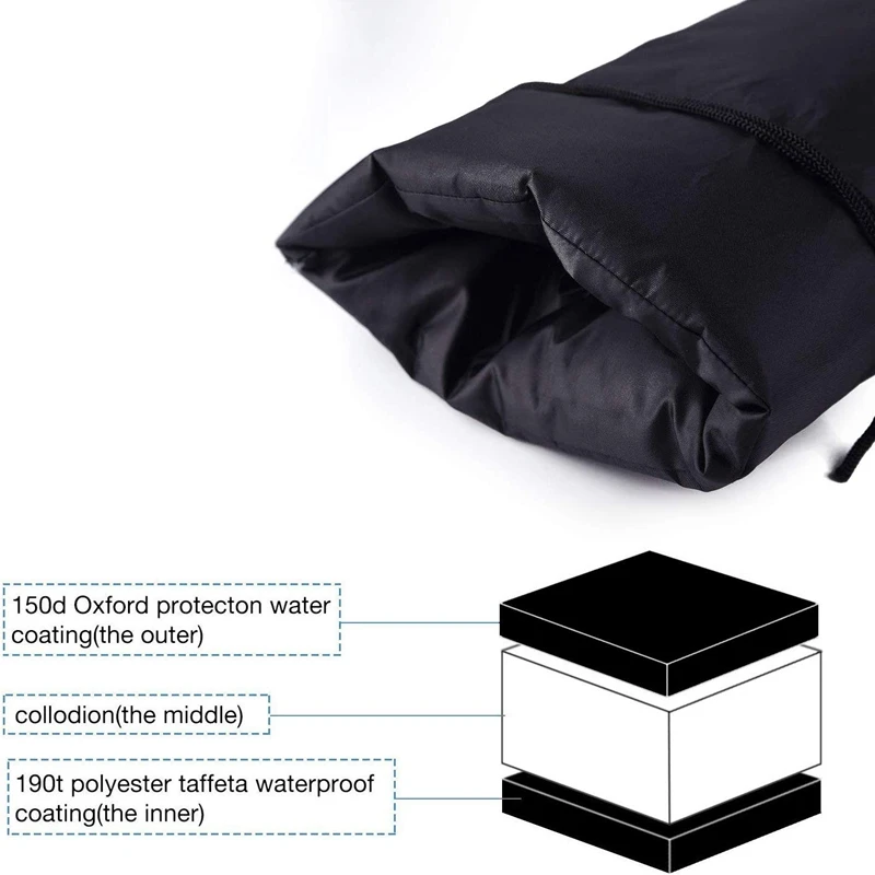 

Two Size Water Faucet Cover Protector Upgraded Thicken Materials Faucet Sock Freeze Protection Kit Outside Tap Cover Spigot Cove