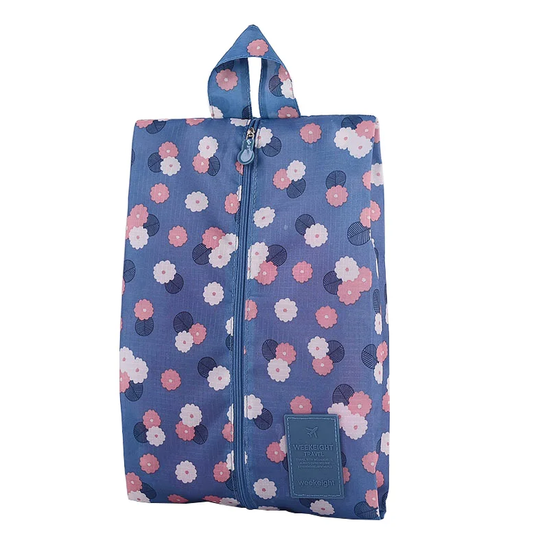 Портативная Водонепроницаемая дорожная сумка для обуви нейлоновая хранения