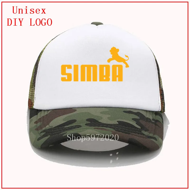 Женская Бейсболка с надписью Simba criss шапка отверстием для хвоста dad бейсболка