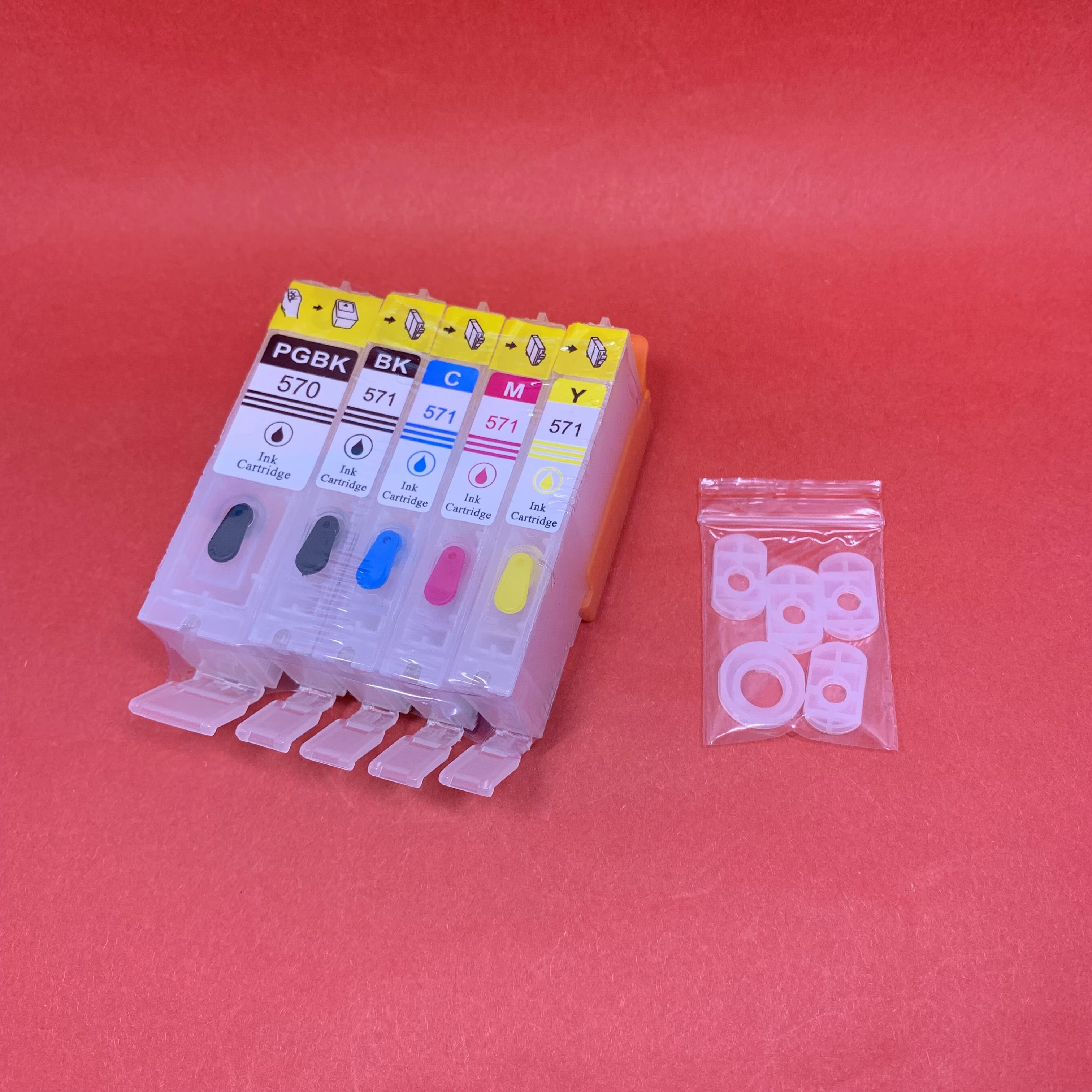 5 шт. картриджи для принтера Canon PIXMA MG5750 MG5751 MG5752 MG5753 MG6850 MG6851 MG6852 MG6853|cartridge for canon|cartridge