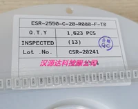 original new 100 esr 2550 c 20 r080 f t0 white alloy resistor 2010 r080 0 08r 1 2w inductor