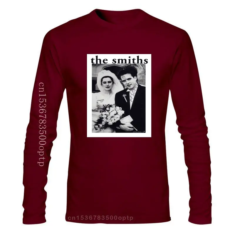 

Robert Smith His Wife Mary Poole The Smiths T Shirt Black Cotton