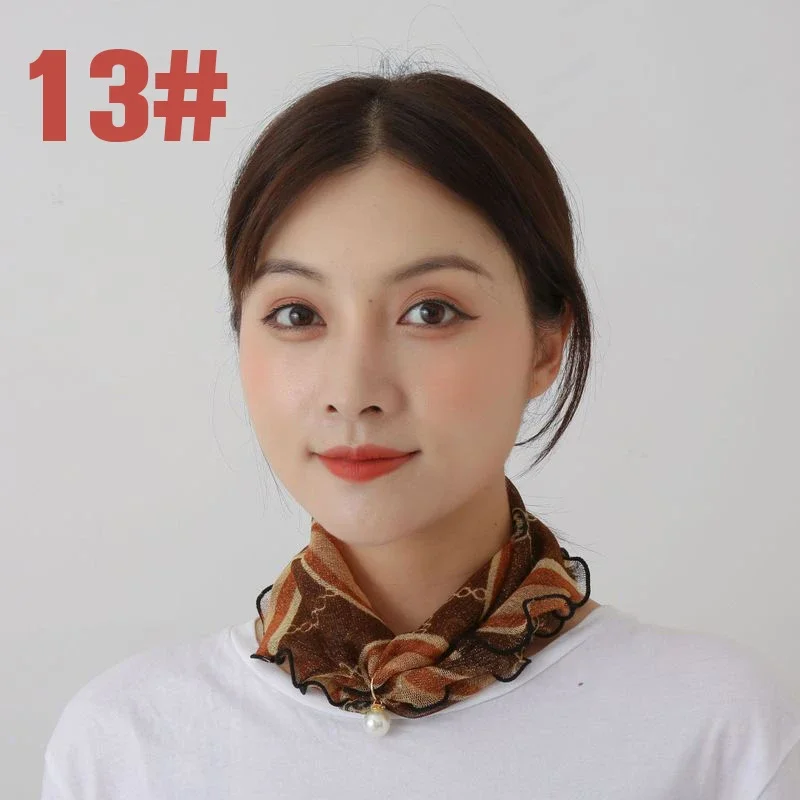 

Pearl Lace Scarf Fashion Scarf