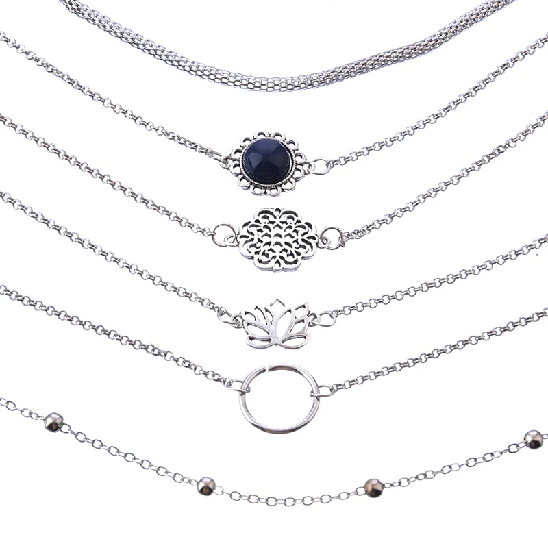 Женский винтажный комплект из браслета и кольца|Цепочки браслеты| |