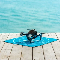 50cm 19 landing pad waterproof foldable parking apron square ground nail kit for dji fpvmavic air 2mini 2 drone accessories