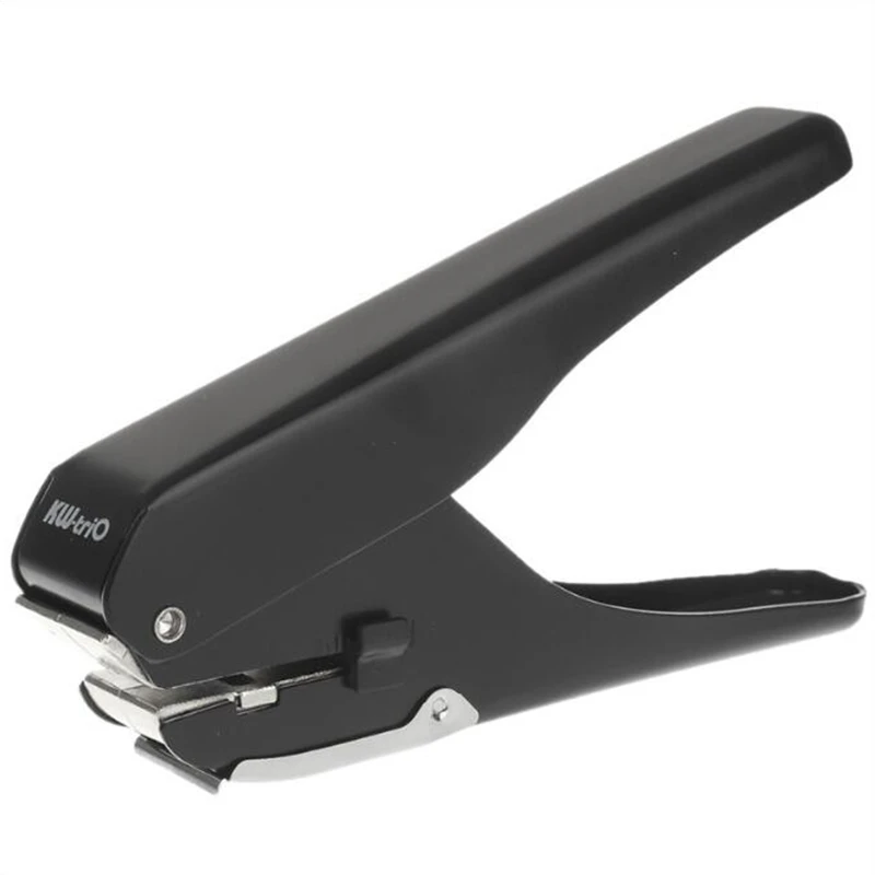 KW TriO 9771 Премиум Металлический Овальный одинарный Дырокол высокого качества