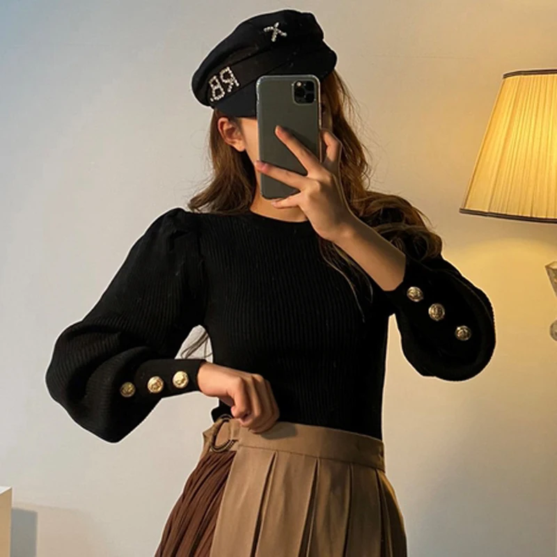 Mozuleva! Модное платье с О-образным вырезом эластичные обтягивающие Женский пуловер