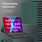 Волшебный чехол с клавиатурой для iPad Pro 11 2021 2020, чехол для телефона, чехол с русской испанской и корейской клавиатурой для iPad Pro 11