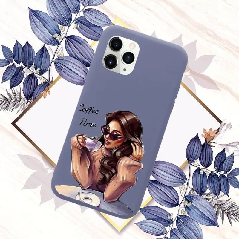 

Girls Female Phone Case Candy Color for iPhone 11 12 mini pro XS MAX 8 7 6 6S Plus X SE 2020 XR