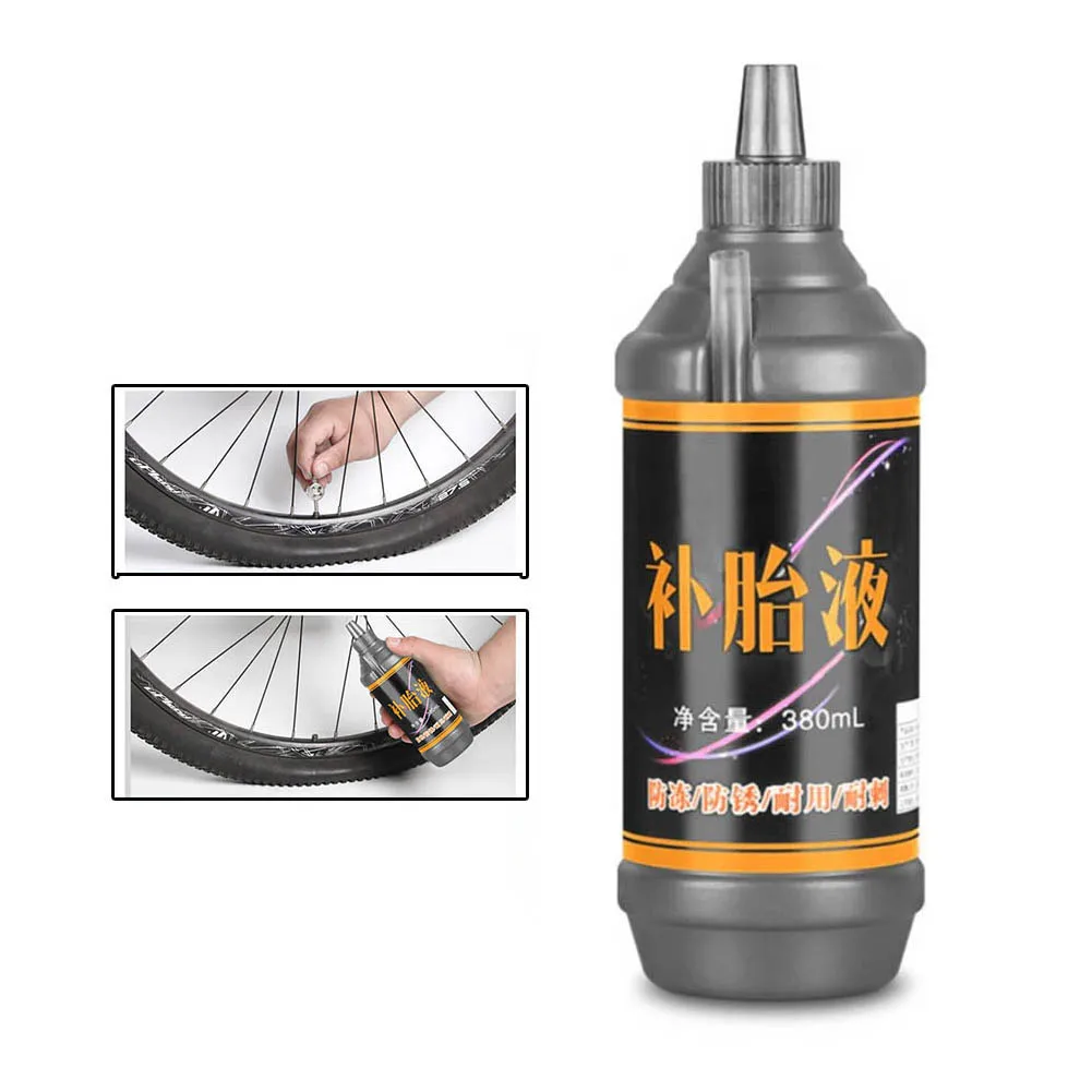 

380ML Tire Sealer Universal Tire Sealant Repair Fluid Car Motorcycle Mountain Bike Tire Inner Tube Repair Glue Ridding Supplies