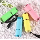 1 шт. Электрический фонарь Светодиодная лампа для сушки ногтей розовыйсинийжелтый портативный УФ детектор денег фонарик Гель-лак для маникюра Инструменты TG #35