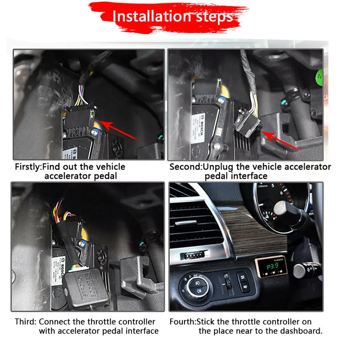 

9 Drive Throttle Controller For BMW Cooper For Hyundai Display Accessories