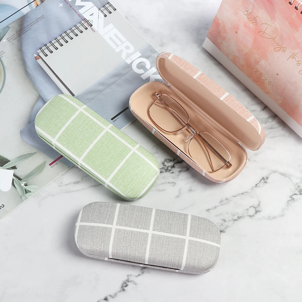 Футляр для очков в ретро стиле мужчин и женщин простой льняной складной