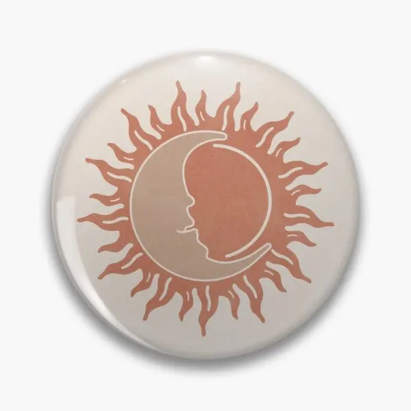 

Sun Moon zlw Soft Enamel Pin Clothes Fashion Cute Hat Decor Funny Lapel Pin Brooch Gift Collar Badge Jewelry Lover Cartoon