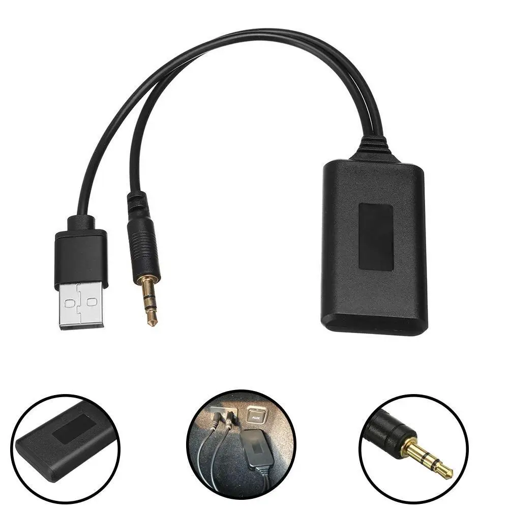 Автомобильный беспроводной Bluetooth модуль музыка для Bmw Aux адаптер E91 3 5 мм E90 Usb